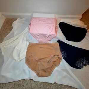 Soma Women's Panties - Black, Pink, Tan, White